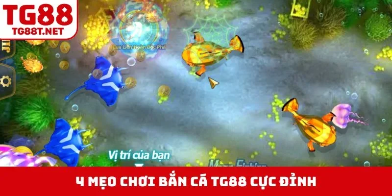 4 mẹo chơi bắn cá TG88 cực đỉnh