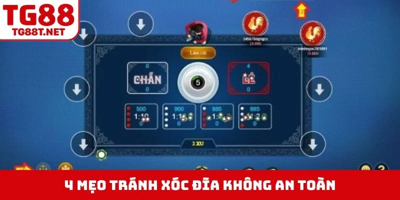 4 mẹo tránh xóc đĩa không an toàn