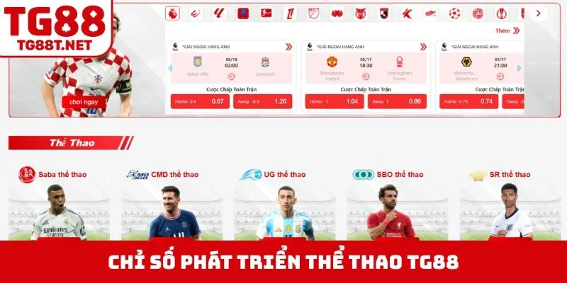 Chỉ số phát triển thể thao TG88