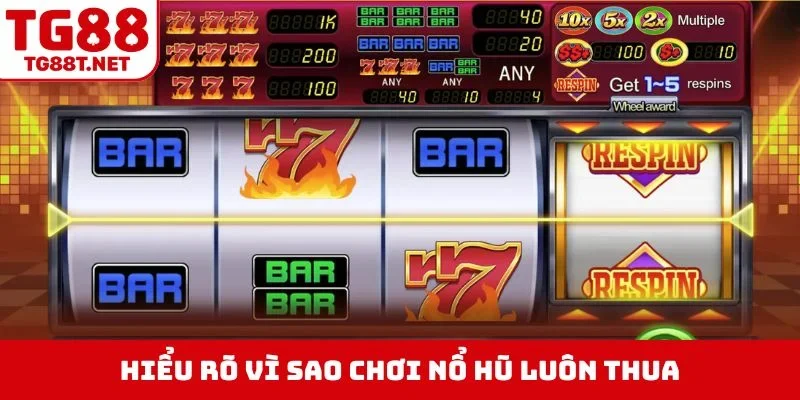 Hiểu rõ vì sao chơi nổ hũ luôn thua