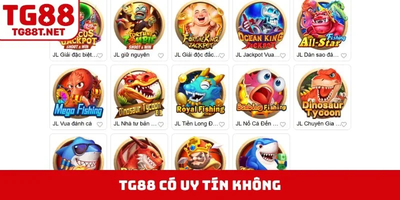TG88 có uy tín không
